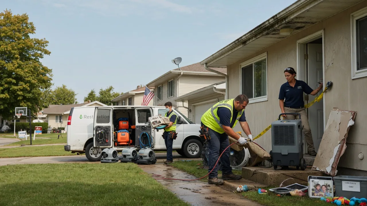 Water Damage Restoration in Boston, KY near me